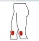 icon showing the location for runner knee pain